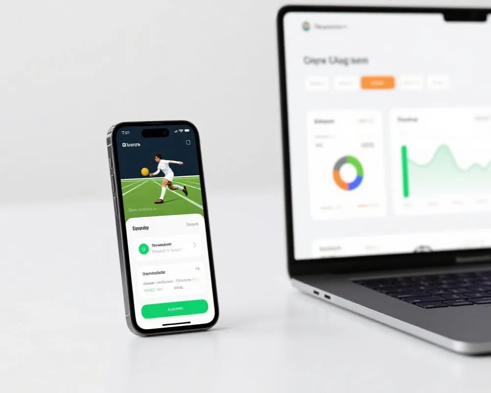 开云体育移动端与网页版界面展示